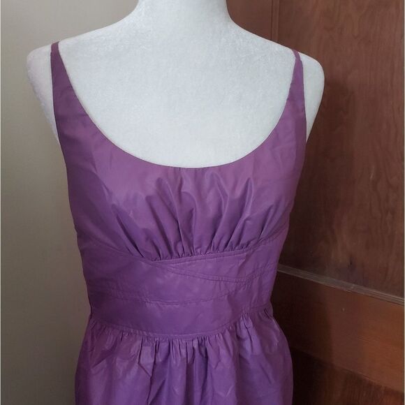 ARTHUR MENDONCA purple dress‎ side zip sleeveless 6 - Picture 2 of 7